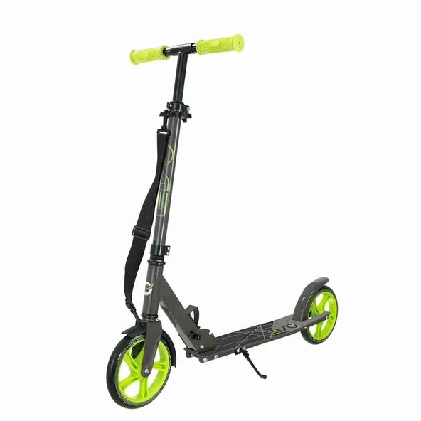 OMZ Evo 2 Tekerlekli Flexi Max Yeşil Scooter Kız Erkek Çocuk Oyuncak Eğitici Oyuncaklar - 1
