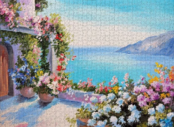 Nova Deniz Kenarındaki Ev Puzzle - 1000 Parça - 41071 - Resim 3