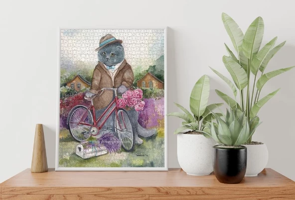 Nova 1000 Parça Puzzle - Ben Aşık Oldum! - Tatiana Plovetskaya - Resim 4