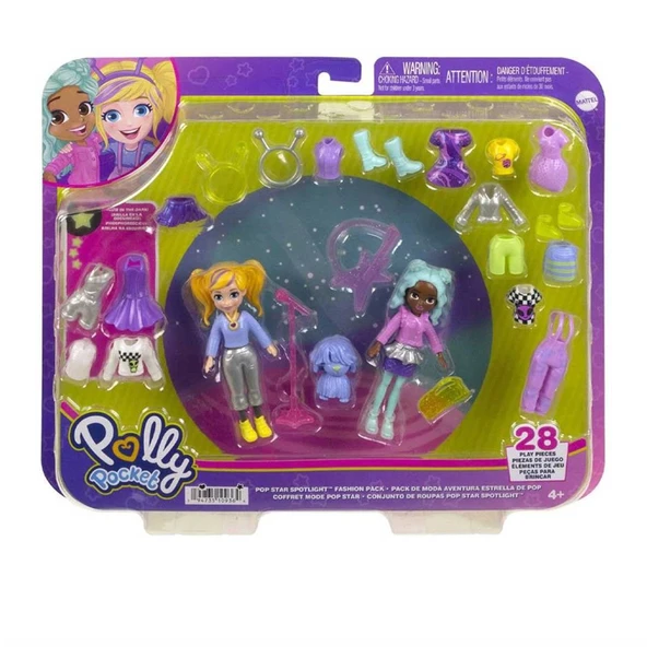 OMZ Polly Pocket ve Arkadaşları Farklı Moda Aksesuarları Oyun Setleri - 1adet Fiyatıdır Kız Erkek Çocuk - Resim 3