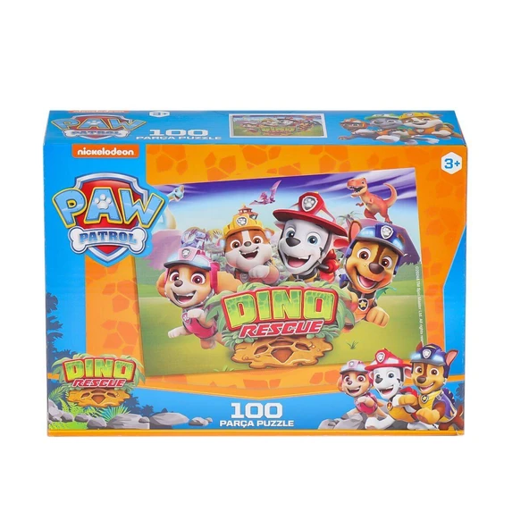OMZ PW7823 Paw PAtrol 100 Parça Puzzle -Laço kids Kız Erkek Çocuk Oyuncak Eğitici Oyuncaklar ürün görseli