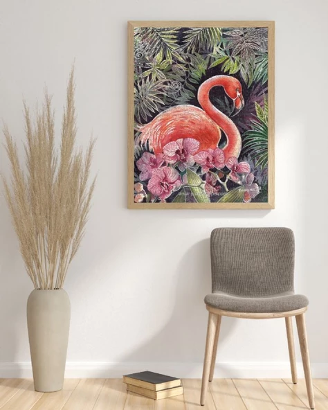 Nova 41097 Flamingo Puzzle - 1000 Parça - Tatiana Plovetskaya - Resim 4