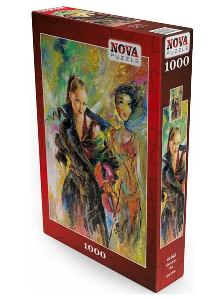Nova 1000 Parça Kemancı Kız Puzzle - Ihar Balaikin - Resim 2