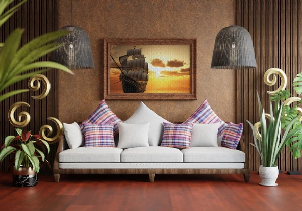 Nova 1000 Parça Yeni Ufuklara Yelken Açmak Puzzle - Resim 4