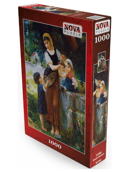 Nova 1000 Parça Bende İstiyorum Sanatsal Puzzle - 41066 - Resim 2
