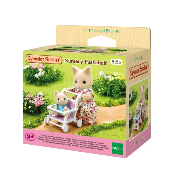 OMZ Sylvanian Families Bebek Arabası 5156 Kız Erkek Çocuk Oyuncak Eğitici Oyuncaklar ürün görseli