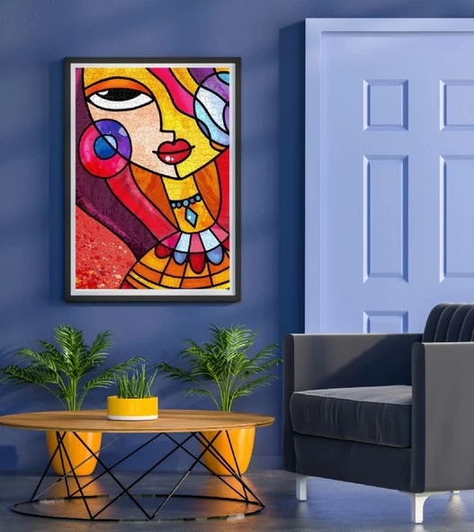 Nova Puzzle 1000 Parça Süslü Kız Puzzle - Resim 4