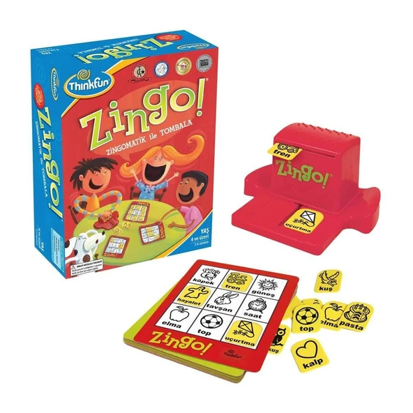 OMZ 7700T Thinkfun Zingo Türkçe Kız Erkek Çocuk Oyuncak Eğitici Oyuncaklar ürün görseli