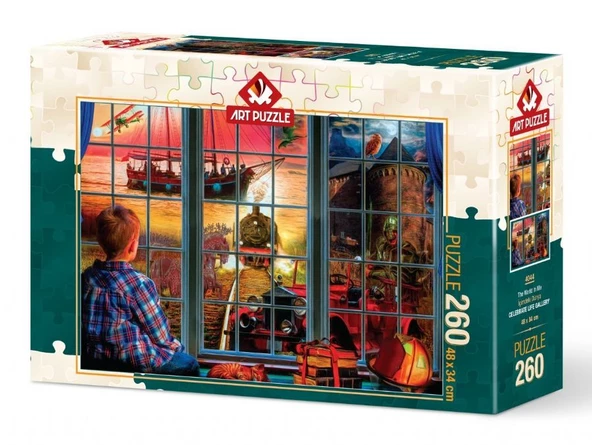 Art Puzzle 260 Parça İçimdeki Dünya Puzzle - Resim 2