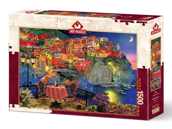 Art 1500 Parça Cinque Terra Italya Puzzle - 2