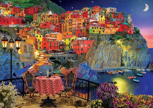 Art 1500 Parça Cinque Terra Italya Puzzle