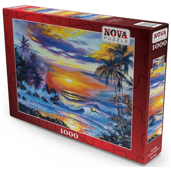Nova Puzzle Güneş Batarken 1000 Parça Puzzle - Ihar Balaikin - Resim 2