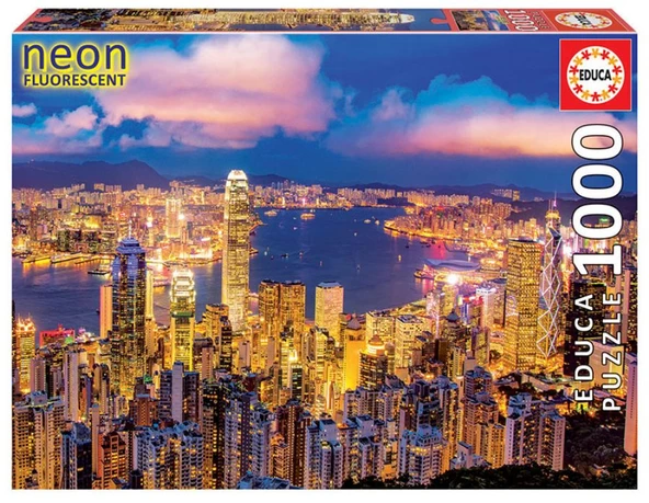 Educa 1000 Parça Hong Kong'da Ufuk Çizgisi Puzzle (18462)