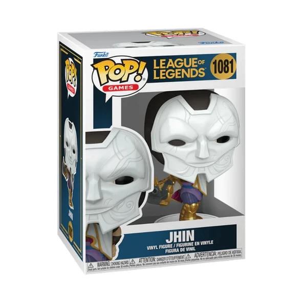 OMZ Funko POP Games: League of Legends - Jhin Kız Erkek Çocuk Oyuncak Eğitici Oyuncaklar ürün görseli