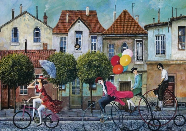 Art Puzzle 260 Parça Tek Pedal Puzzle