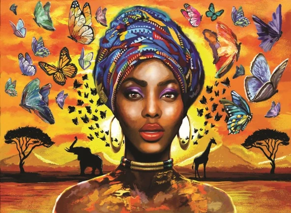 Anatolian Hoş Kadın Puzzle : 1000 Parça : 1087 ürün görseli