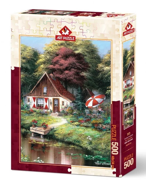 Art Puzzle 500 Parça Pazar Kahvaltısı Puzzle - Resim 2