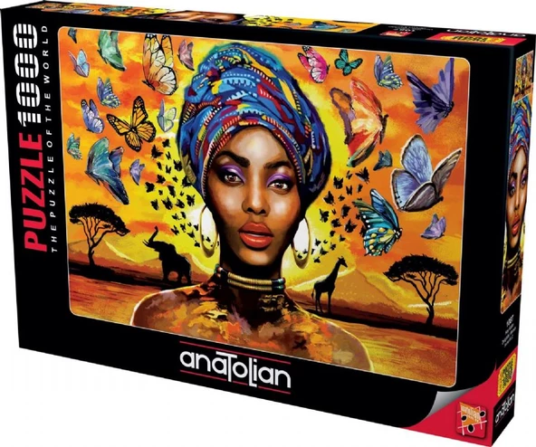 Anatolian Hoş Kadın Puzzle : 1000 Parça : 1087 - Resim 2