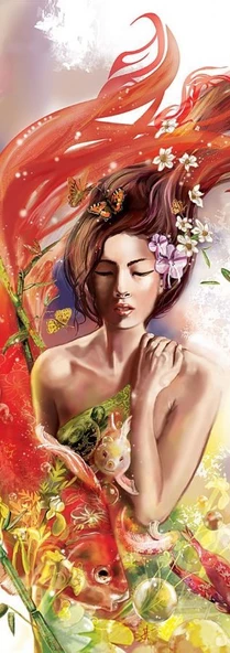 Art 1000 Parça Balıklarla Dans Panorama Puzzle ürün görseli