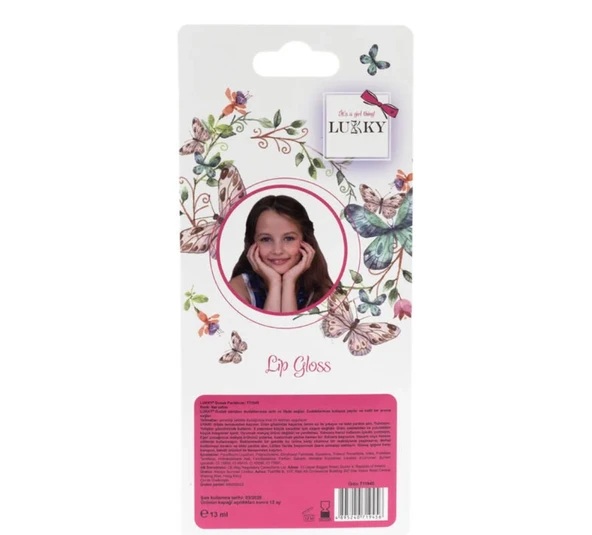 OMZ Lukky Sıvı Dudak Parlatıcısı Nar Kız Erkek Çocuk Oyuncak Eğitici Oyuncaklar - Resim 3