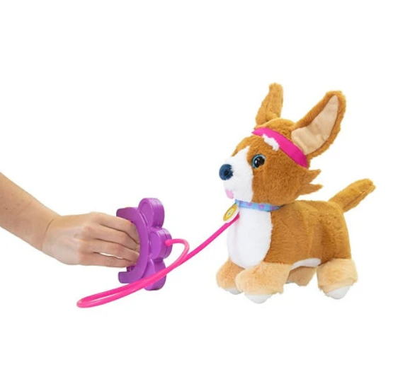 OMZ Yürüme Arkadaşım Peluş Köpek Latte Kız Erkek Çocuk Oyuncak Eğitici Oyuncaklar - Resim 3