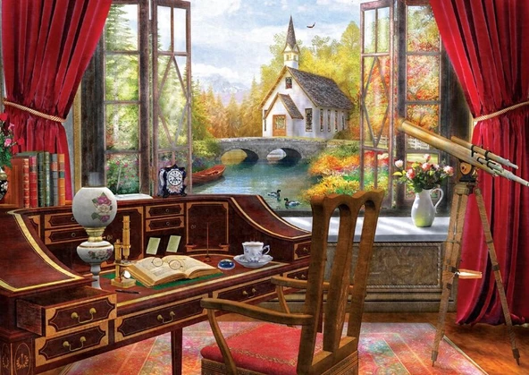 Art Puzzle 500 Parça Çalışma Manzaram Puzzle