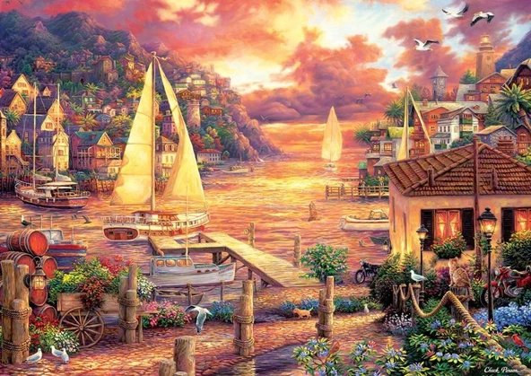 Art Puzzle 5524 - 3000 Parça Altın Deniz Puzzle