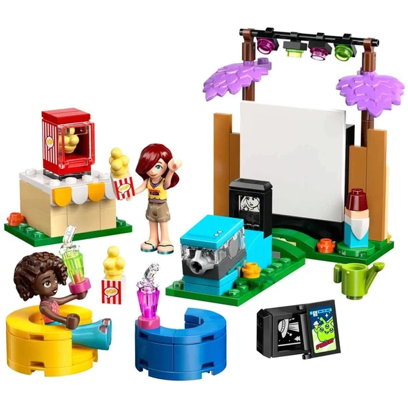 OMZ LEGO Friends Arkadaşlık Film Gecesi 42642 Kız Erkek Çocuk Oyuncak Eğitici Oyuncaklar ürün görseli