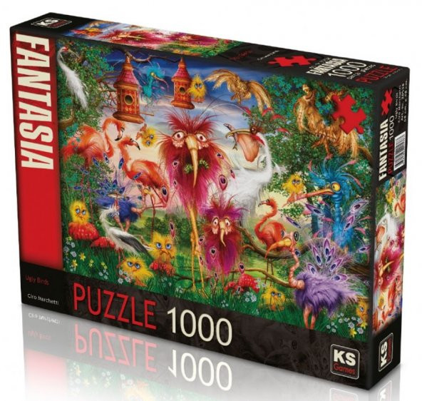 Ks Games Puzzle 1000 Çirkin Kuşlar - 2