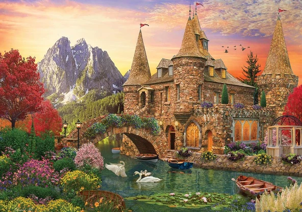Ks Games 1000 Taştan Kale Puzzle - David Maclean