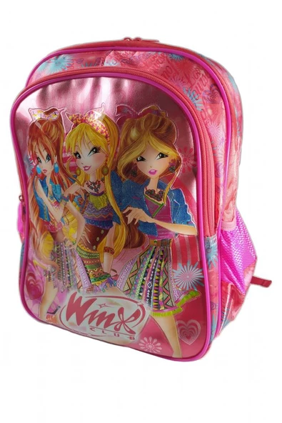 Winx Club İki Bölmeli Narçiçeği Kız Çocuk Okul Çanta