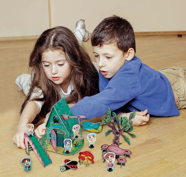 Educa 3 Boyutlu Peri Maceraları Puzzle Seti - 2