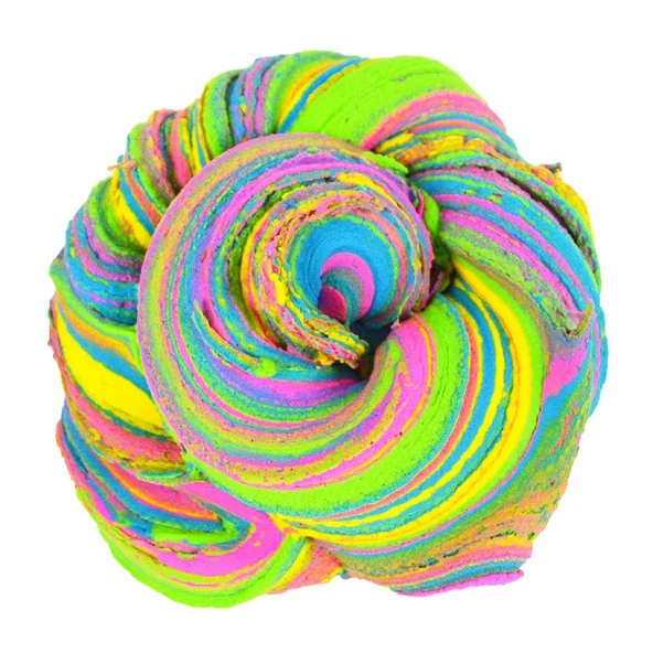 OMZ Compound Kings Butter Cloudz Rainbow Slime 67505 Kız Erkek Çocuk Oyuncak Eğitici Oyuncaklar - Resim 2