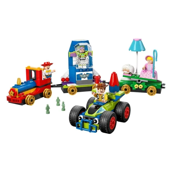 OMZ 43264 Lego Disney Toy Story Kutlama Treni ve RC Araba 206 parça +4 yaş Kız Erkek Çocuk Oyuncak Eğiti - Resim 2