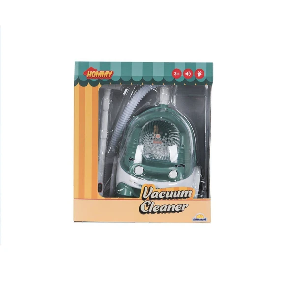 OMZ 4897 SUN-Ev Aleti Mini Süpürge Yeşil Kız Erkek Çocuk Oyuncak Eğitici Oyuncaklar ürün görseli 1