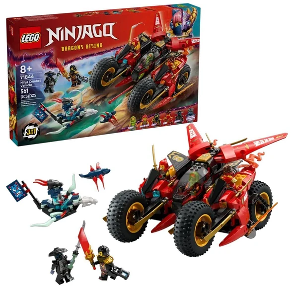 OMZ 71844 Lego Ninjago Ninja Savaş Aracı 561 parça +8 yaş Kız Erkek Çocuk Oyuncak Eğitici Oyuncaklar ürün görseli