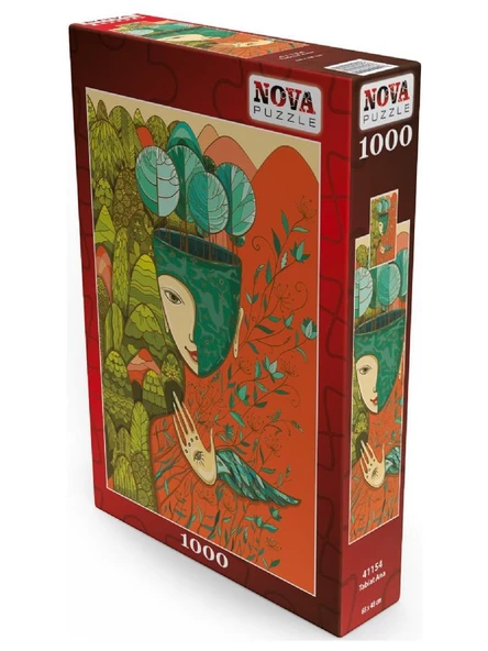 Nova 1000 Parça Tabiat Ana Puzzle - Resim 2