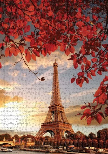 Nova Puzzle 41140 - 1000 Parça Eyfel Kulesi Puzzle - Resim 3
