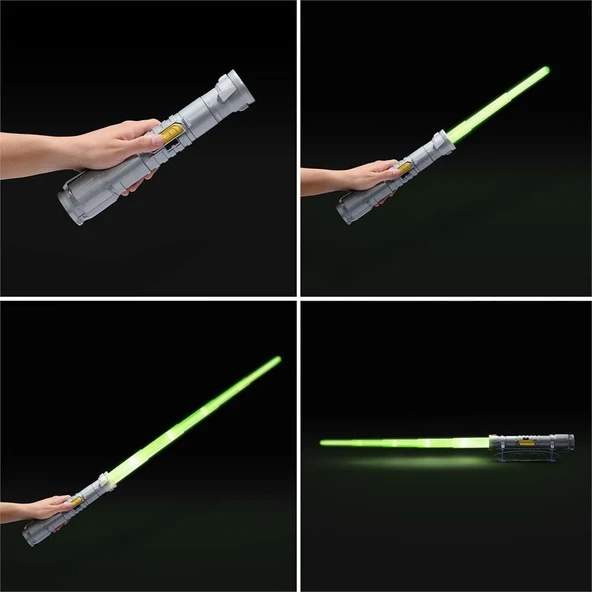 OMZ POW931620 POWER SABER IŞIN KILICI YEŞİL Kız Erkek Çocuk Oyuncak Eğitici Oyuncaklar - Resim 3