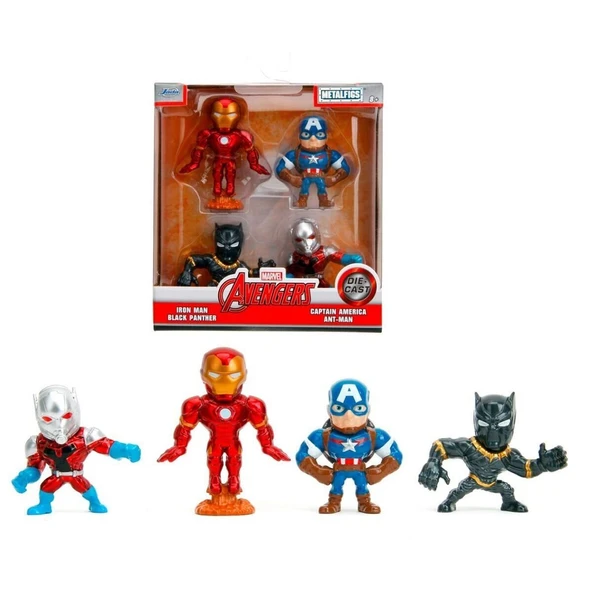 OMZ 9334352314R00 Avengers 4-Pack Figures 2 5 Kız Erkek Çocuk Oyuncak Eğitici Oyuncaklar ürün görseli 1