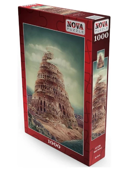 Nova 1000 Parça Babil Kulesi Puzzle - Resim 2
