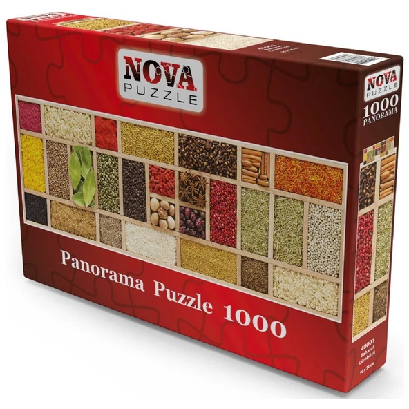 Nova Puzzle 1000 Parça Panorama Baharat Cümbüşü Puzzle - Resim 2