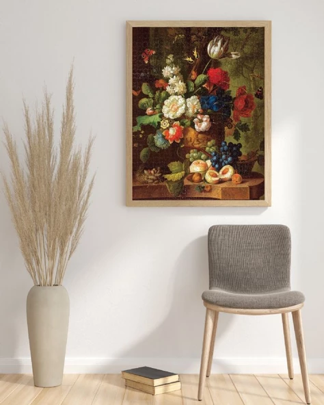 Nova 1000 Parça Güller ve Laleler Natürmort Puzzle - 4