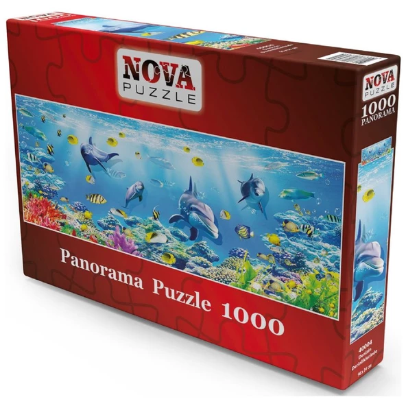 Nova Puzzle 1000 Parça Denizin Derinliklerinde (Akvaryum) Puzzle - 2