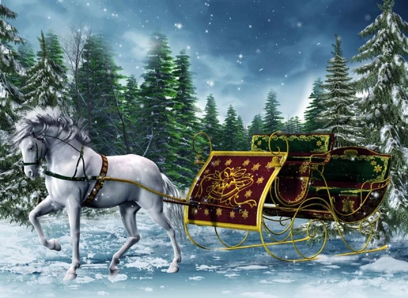 Nova 1000 Parça Yolculuğa Hazırlık (Atlı Kızak) Puzzle ürün görseli