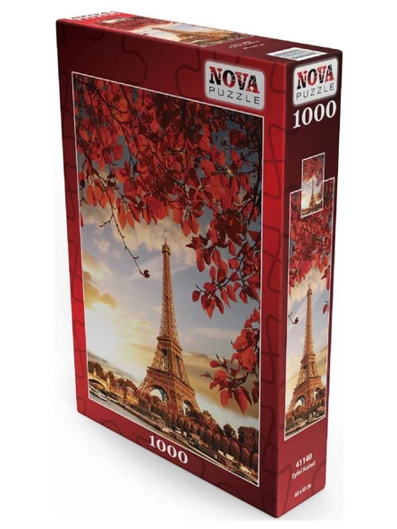 Nova Puzzle 41140 - 1000 Parça Eyfel Kulesi Puzzle - Resim 2
