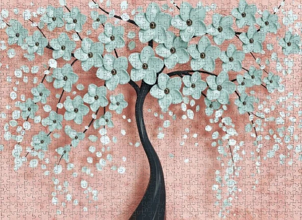 Nova Puzzle 1000 Parçalık Fantastik Ağaç Puzzle - Resim 3