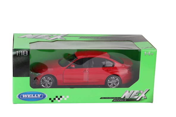 OMZ 18043 WELLY DIE CAST 1 18 BMW 335İ Kız Erkek Çocuk Oyuncak Eğitici Oyuncaklar - Resim 2