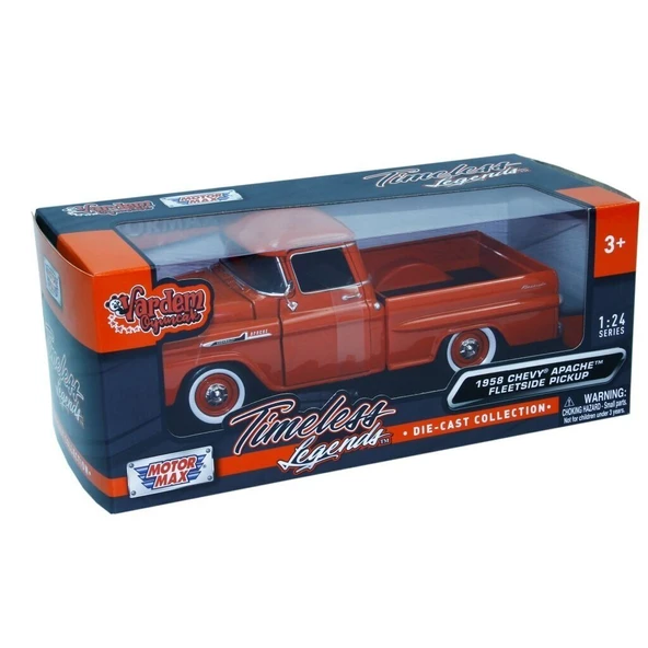 OMZ 79311 1:24 1958 CHEVY APACHE FLEETLINE PICKUP Kız Erkek Çocuk Oyuncak Eğitici Oyuncaklar ürün görseli 1