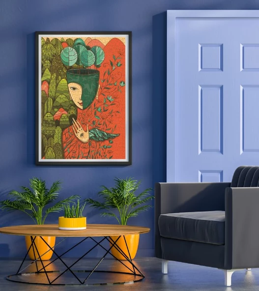 Nova 1000 Parça Tabiat Ana Puzzle - Resim 4